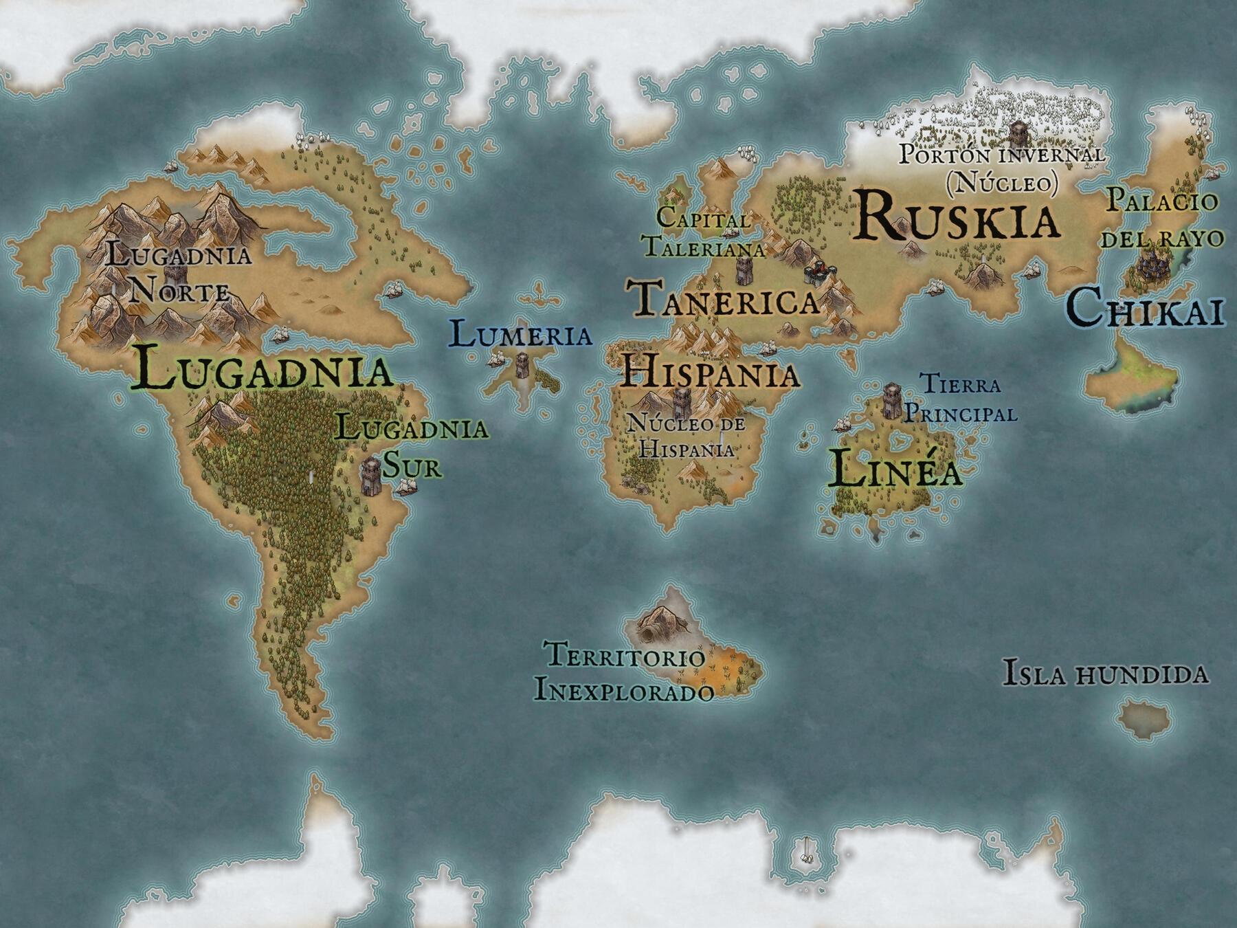 Mapa de Terrae